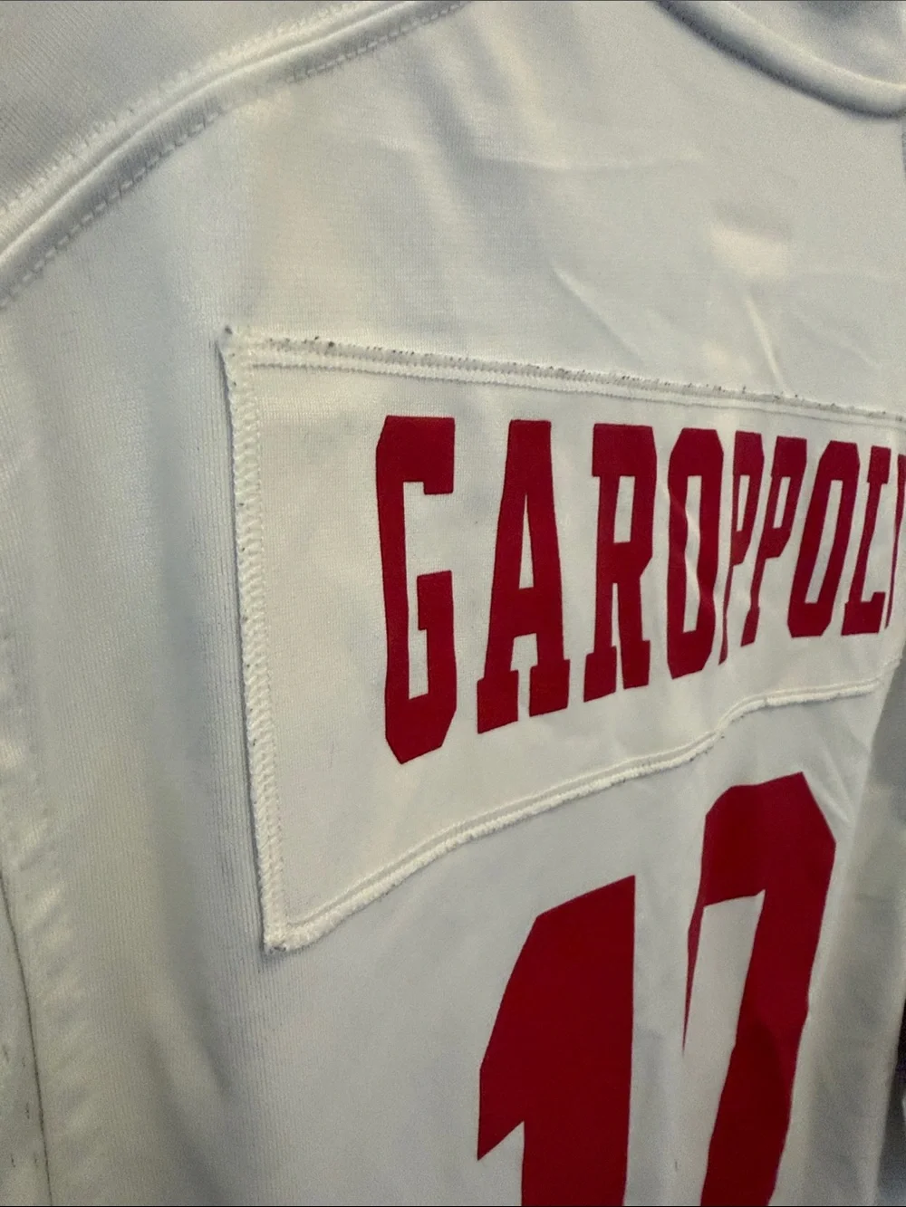 Nike White & Red San Francisco 49ers #10 Jersey